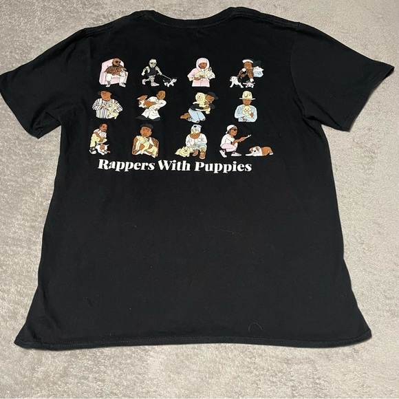 dog limited Other - DOG Limited Rappers with Puppies tee size medium black VGUC